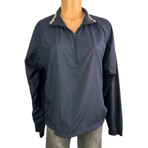 Tory Burch half 1/4 zip windbreaker jacket Size medium